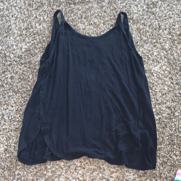 Free people (We The Free) black casual top, size XS. - Picture 1 of 5